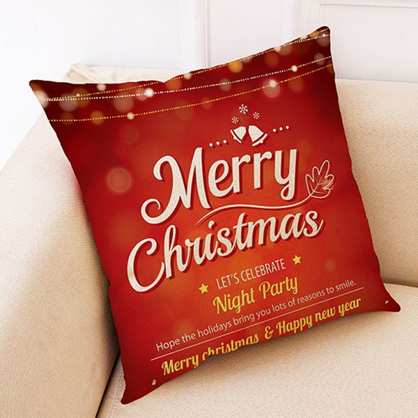 

christmas pillowcase home decor cushion cover graffi style throw pillowcase pillow covers bedroom xmas office decorative pillows