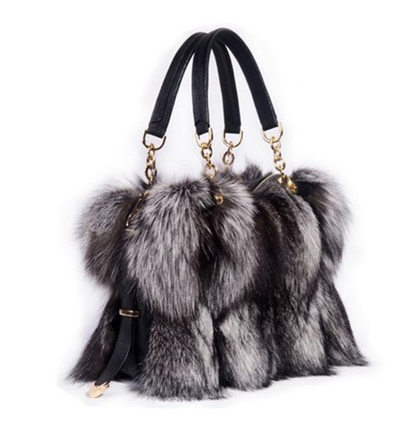

designer- luxury handbags purses handbags fashion women winter luxury shoulder bags feminine plush messenger bags newset high style quality