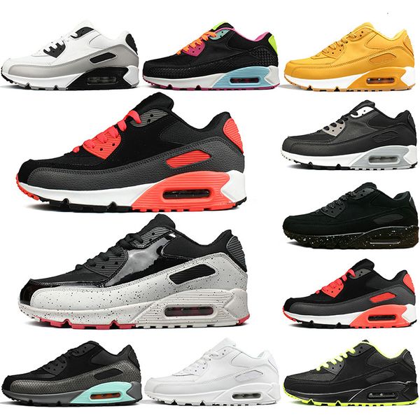 

classic 90 casual shoes sneakers cushion men women outdoor black white sport shock jogging walking hiking sports athletic sneakers 90s shoes