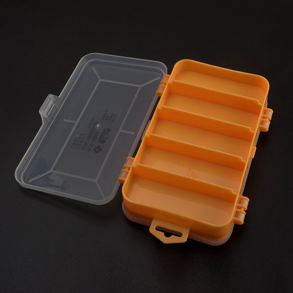

portable tool box double-side plastic tool box screw jewelry component storage multifunction case for small components