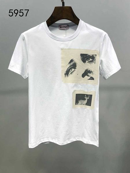 

2019 luxury mens t shirt fashion harajuku casual t shirt men's t-shirt short sleeve printed embroidery decal, White;black