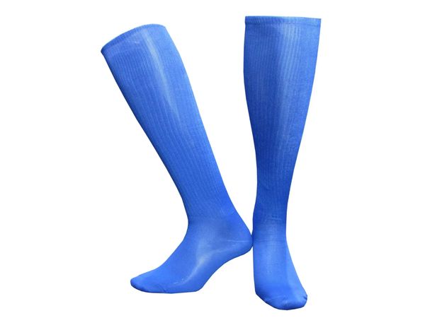 

5 pcs/lot mens soccer socks football training blue long socks knee high sports socks adult's thin towel bottom long stocking cdp501, Black
