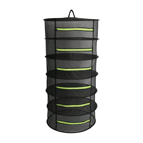 

настойка сушилка сети сетки сушилка для белья 6 слоя 60 см вт / green zippers