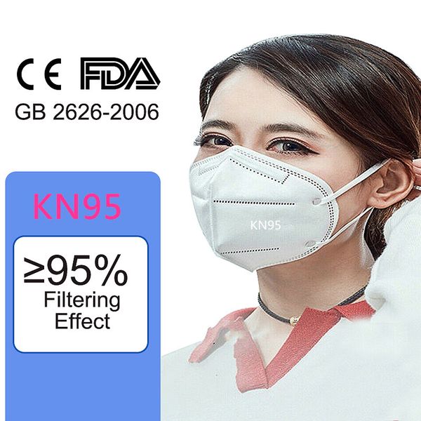 

in stock dhl 10 pcs kn95 face mask ce certification quality breathable cover filter prevent bacteria masks pm 2.5 respirator