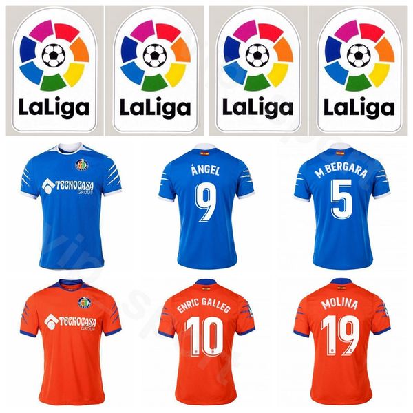 

19 20 fc getafe soccer 10 gaku jersey 7 mata 20 maksimovic 22 damian 13 david soria angel molina 15cucurella football shirt kits, Black;yellow