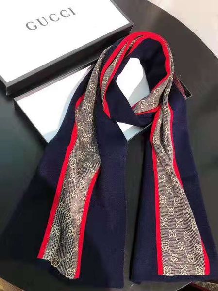 

spring wool long scarf shawl for women and men classic brand warm scarves scarves wool scarf 180x48cm, Blue;gray