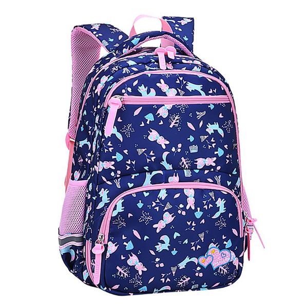 

fashion children orthopedic backpack for girl fashion large capacity waterproof and load-reducing cartoon kids backpack #r15