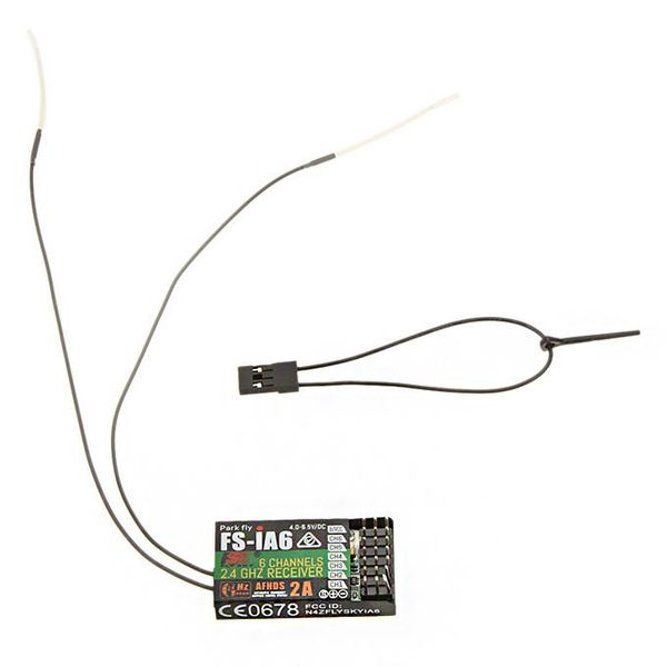 Ricevitore 2.4G Flysky FS-iA6 6CH RC con doppia antenna per Flysky i4 i6 i10 GT2E GT2F GT2G