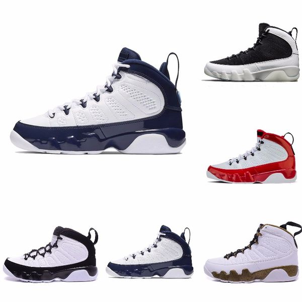 

9 9s dream it do it unc mop melo mens basketball shoes la og space jam men bred anthracite black sport sneakers designer size40-47