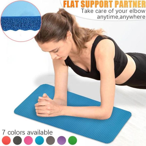 

60 * 25 * 1.5cm yoga mat брюшной колеса pad flat поддержка elbow pad йога auxiliary home gym workout коврики