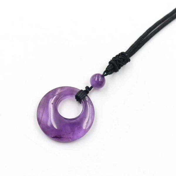 

10 pcs handmade weave round hollow many colors quartz stone pendant necklace with rope chain charm jewelry, Silver