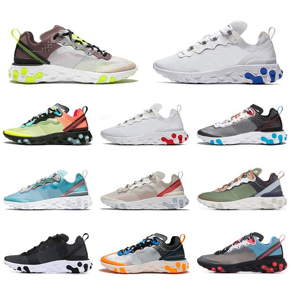 

with socks react element 87 55 running shoes for men women triple black royal desert sand sail mens trainers sports sneaker
