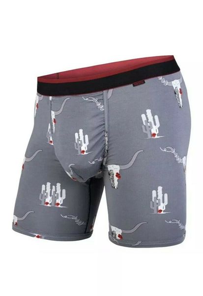 

случайные стили мужской багажник / боксерское нижнее белье с опорной сумкой и бесшовной морщинистой панелью, мягкая модальная ткань~североам, Black;white