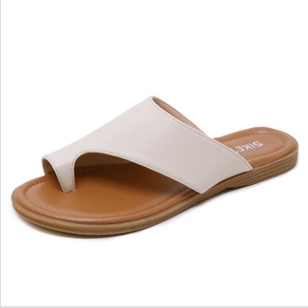 

platform sandals women flat heel zapatillas summer woman shoes fashion wedge slippers beach flip flops solid slides lady s102, Black