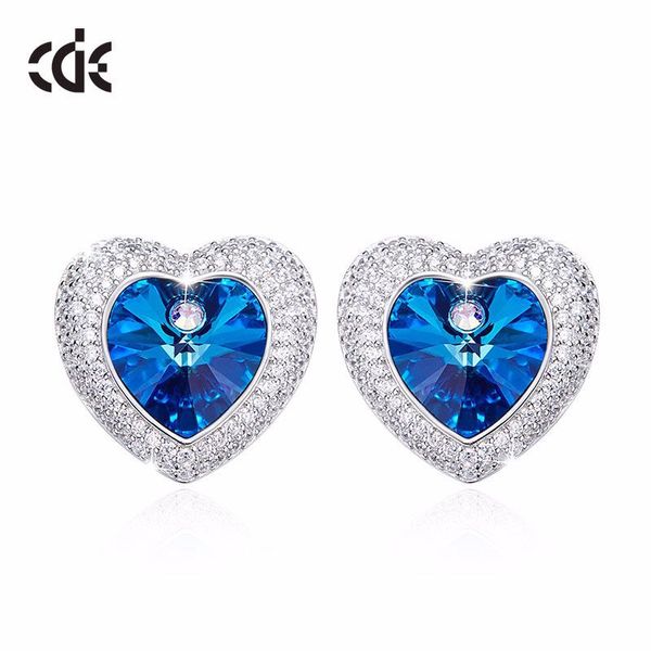 

wedding party silver s925 beaded pearl gift woman lady diamond jewelry earrings for bride acting initiation graduation cde-668, Golden