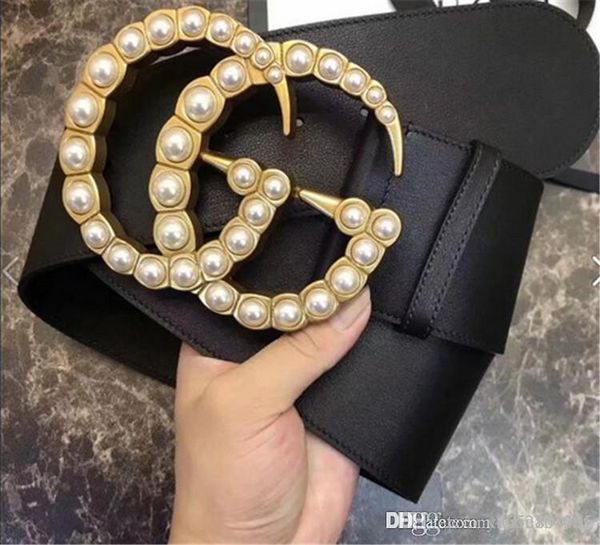 

7 см кожаный ремень пряжка кожаный ремень дизайнер мужской ремень женщин качество новый роскошный бренд ремни бесплатная доставка.