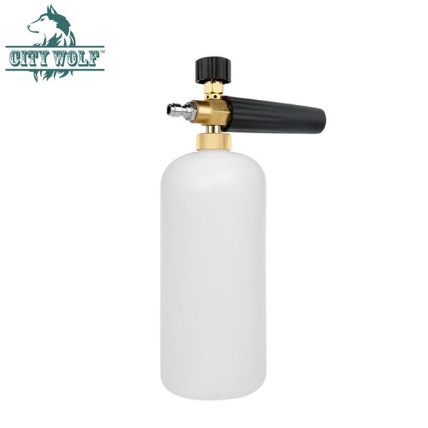 

city wolf high pressure snow foam lance with g1/4 quick connector car washer shop accessory house cleaning tools