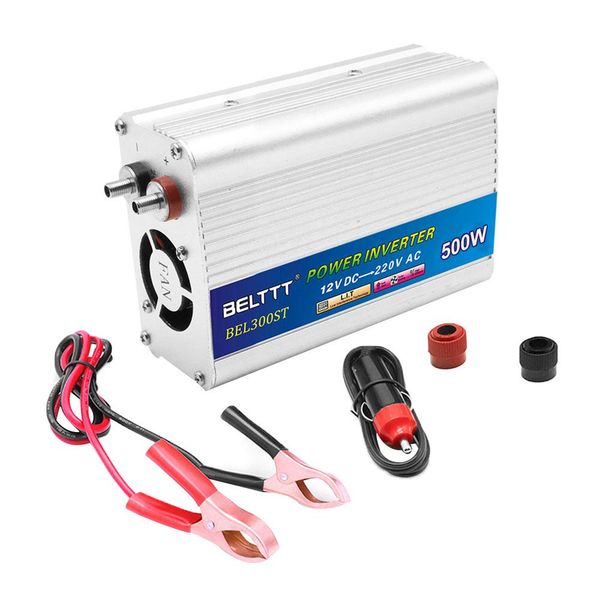 

500w power inverter 12v/24v to ac 110/220 volt usb modified sine wave digital car charge converter transformer
