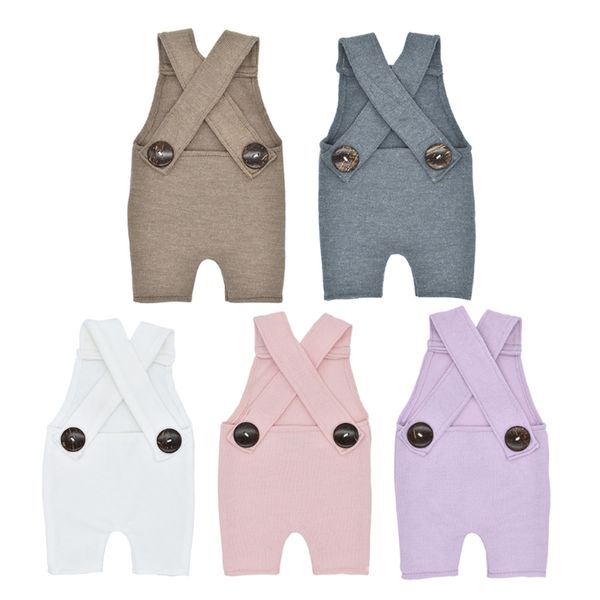 

newborn pgraphy prop button overalls pants baby p shoot romper outfit, Blue