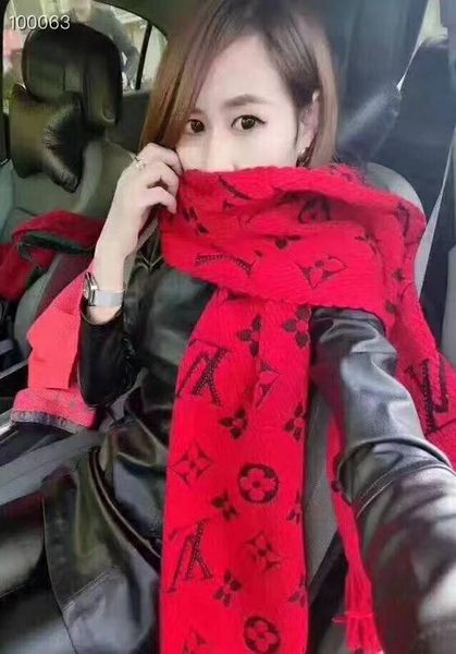 

beautiful popular beautiful men women autumn and winter wool knitted scarf monogram flower scarf shawl, Blue;gray