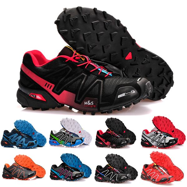 

Salomon Speed Cross 3 4 2019 крест 3CS III мужские женщины кроссовки zapatos hombre скорость спортивные