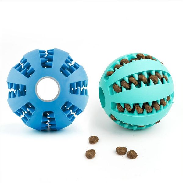 

5cm pet dog toys toy funny interactive elasticity ball dog chew toy for dog tooth clean ball of food extra-tough rubber ball