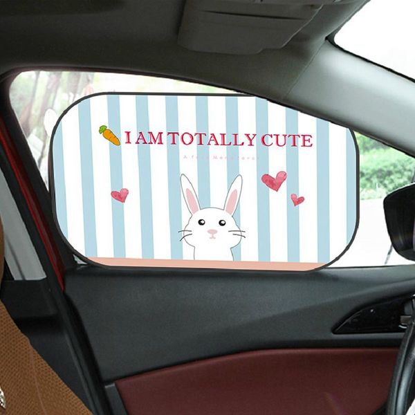 

cute cartoon car sun shade side window sunshade protector for baby car windows uv protection sun visor blocking auto curtain