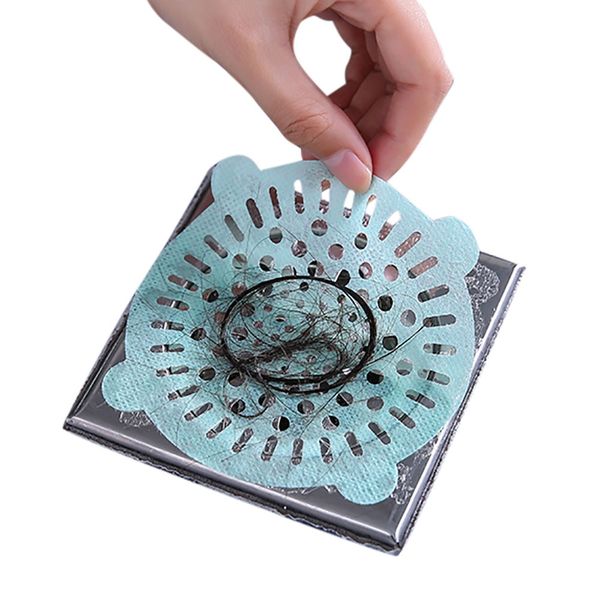 

10pcs floor drain cover plug water filter hair catcher strainer bathroom one-time hair anti-blocking floor drain pool filter#25 bathroom sin