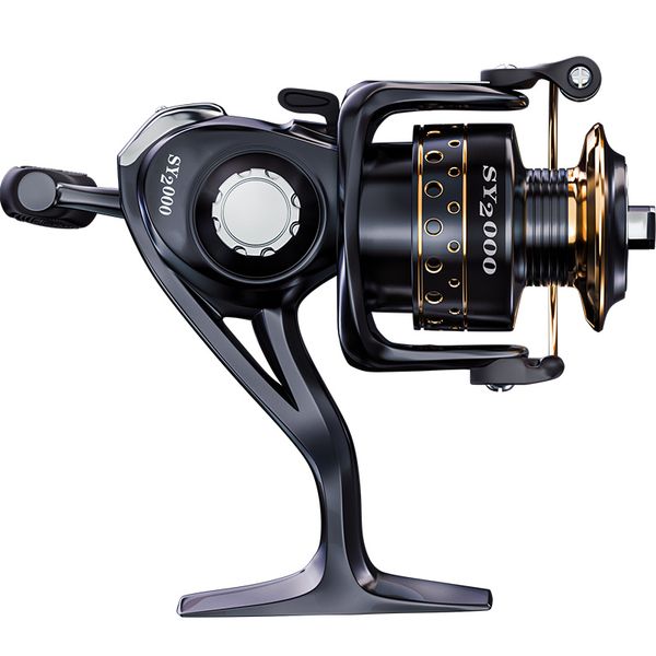 

freshwater fishing reel carbon fiber drag spinning reel max drag 18kg fishing gear 1000-6000 series hand brake vessel
