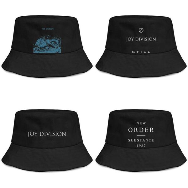 

joy division new order substance 1987 white mens and womens buckethat fitted team bucket baseballcap logo still still joy division album, Blue;gray