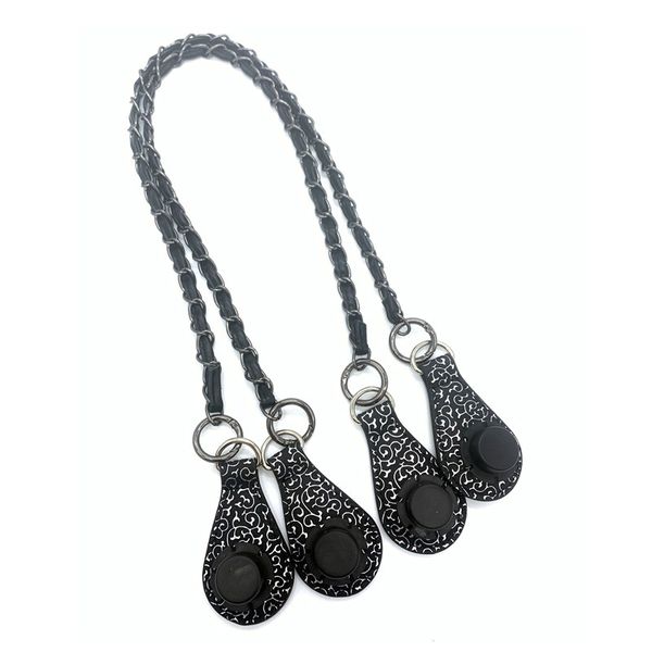 

1 pair bag handle for obag handbag, Black