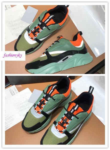 

дизайнер b22 sneaker nens винтажные кроссовки роскошные женские плоские кроссовки из холста и телячьей кожи с низким верхом на шнуровке лоск, Black