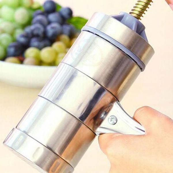 

stainless steel household hand noodle machine family small scale handing shake dough mixer noodles press