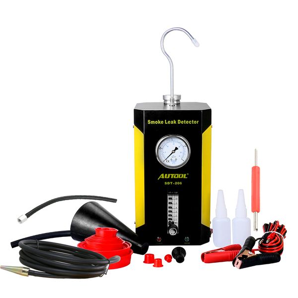 

automotive smoke machines detector autool sdt-206 car leak locator of pipe systems for motorcycle smog leakage diagnostic tester