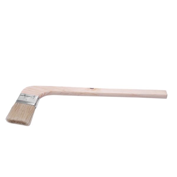 

2-inch width 90 degree bent handle bristle oil paint brush tool