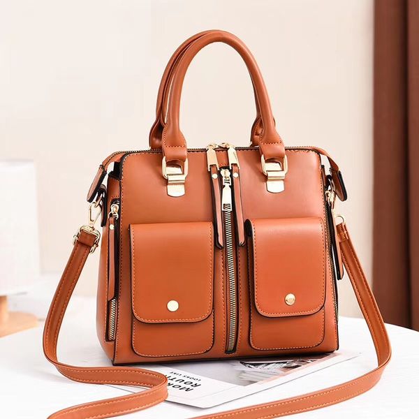 

2020 new women's bag shoulder bag fashion casual messenger pu leather handbag