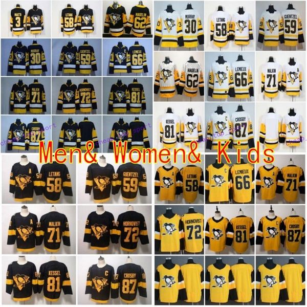 

2019 tadium erie pitt burgh jer ey 87 idney cro by penguin 71 evgeni malkin phil ke el kri letang lemieux matt murray guentzel hockey