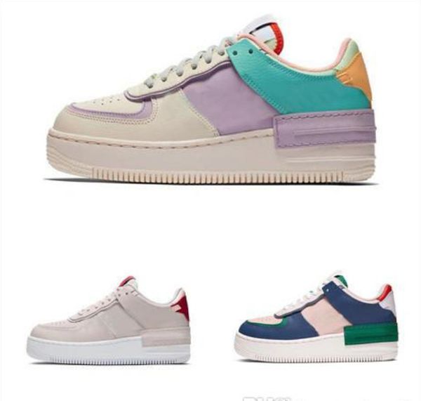 

Новые дизайнерские Принудительные WMNS 07 Подсобного Candy Macaron Женщина Девушка Повседневная обувь 1 Shadow Sport Dunnk Один скейтборд Sacai кроссовки