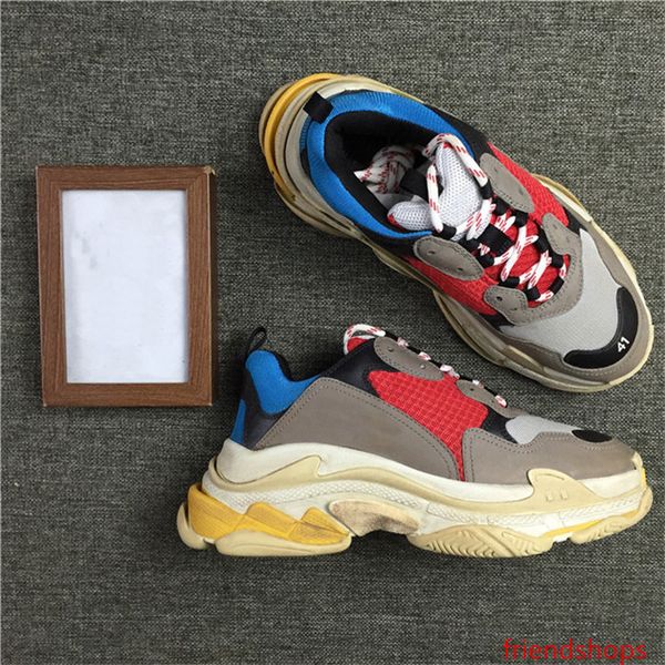 

casual shoe triple s designer luxury designers sports low old dad sneaker combination soles boots mens womens runner walking shoes dancego
