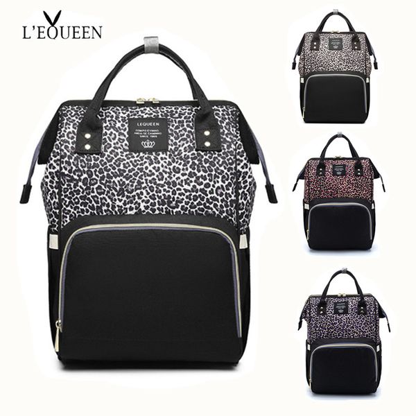 

lequeen материнство пеленки сумка большой емкости младенца мешка перемещения backpack уход за baby care