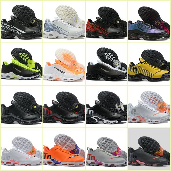 

2019 designs air mercurial plus tn ultra se black white blue brown outdoor shoes chaussures original tn shoes women mens trainers sneakers
