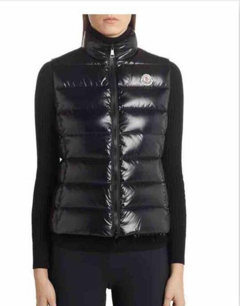 

2019 fashion new winter down vest for women coat slim design vests female brand sleeveless jacket woman black purple red brown sale, Black;brown