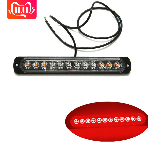 

1pcs red led side marker light trailer strobe flash light dash emergency warning lamp 12v-24v