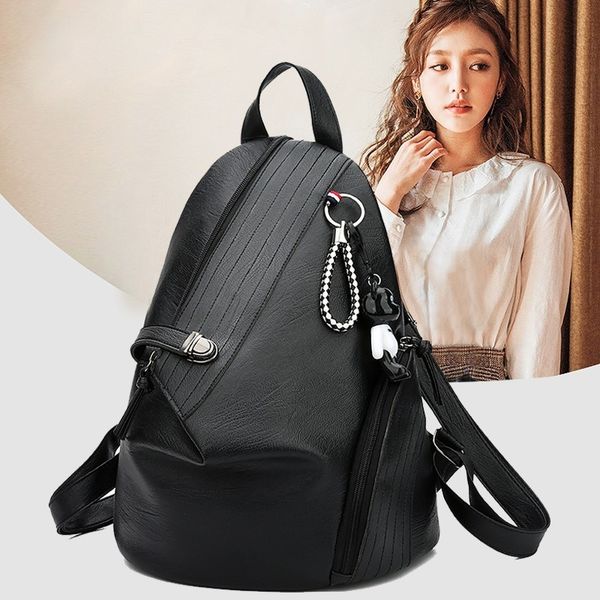 

2020 new women's backpack korean ladies backpack fashion casual ladies