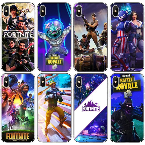 fortnite game design soft tpu phone cases for iphone x xr xs max 7 8 - fortnite cases for iphone xr