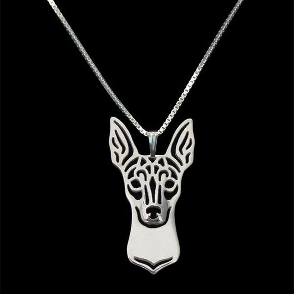 

fashion women dog pendant necklaces lovers' jewelry toy terrier necklaces drop shipping, Silver