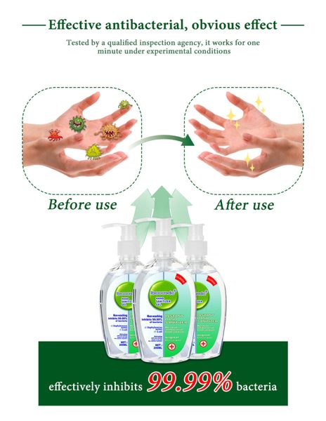 

ibcccndc hand sanitizer disposable gel hand sanitizer travel mini sanitizer 200ml reselling items in stock