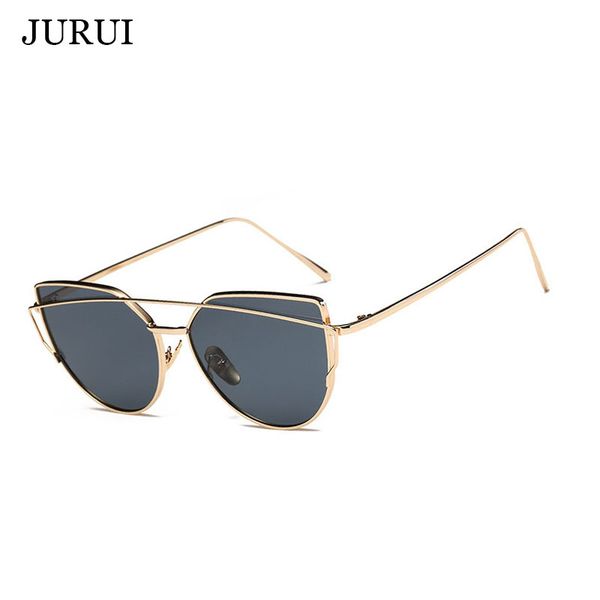 

2019 women fashion cat eye sunglasses men vintage metal frame eyewear brand cherry sun glasses uv400, White;black