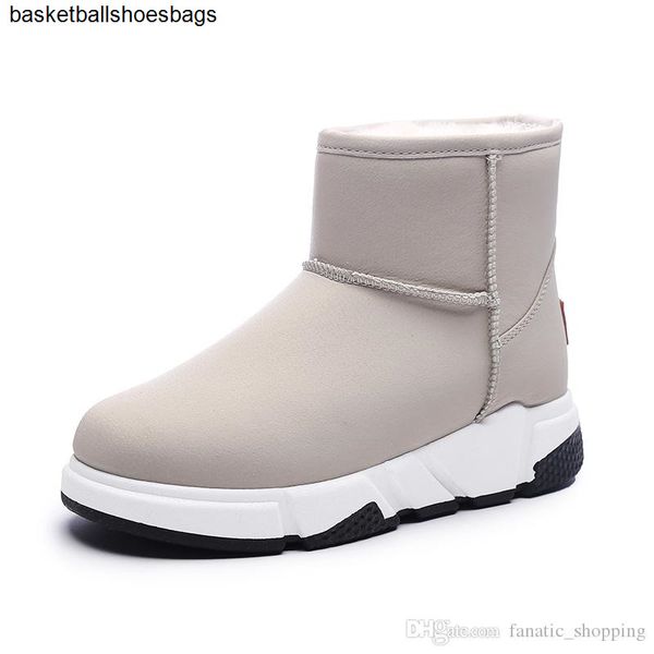 

non-brand winter women boots triple black red beige brown suede snow ankle boots keep warm 35-40 style 14