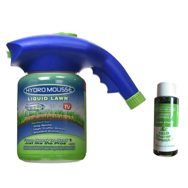 

garden seed sprinkler lawn hydro mousse household hydro seeding system grass liquid sprayer device seed lawn care watering set